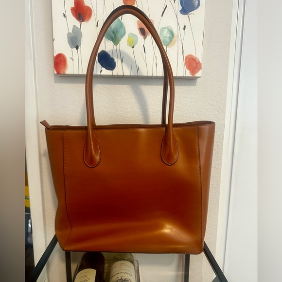 Lodis leather laptop tote - Picture 2 of 7